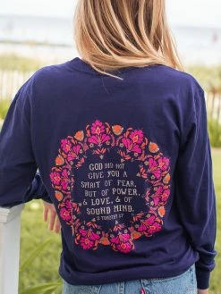 Natural Life Long Sleeve Comfy Tee Shirt - God Did Not Give