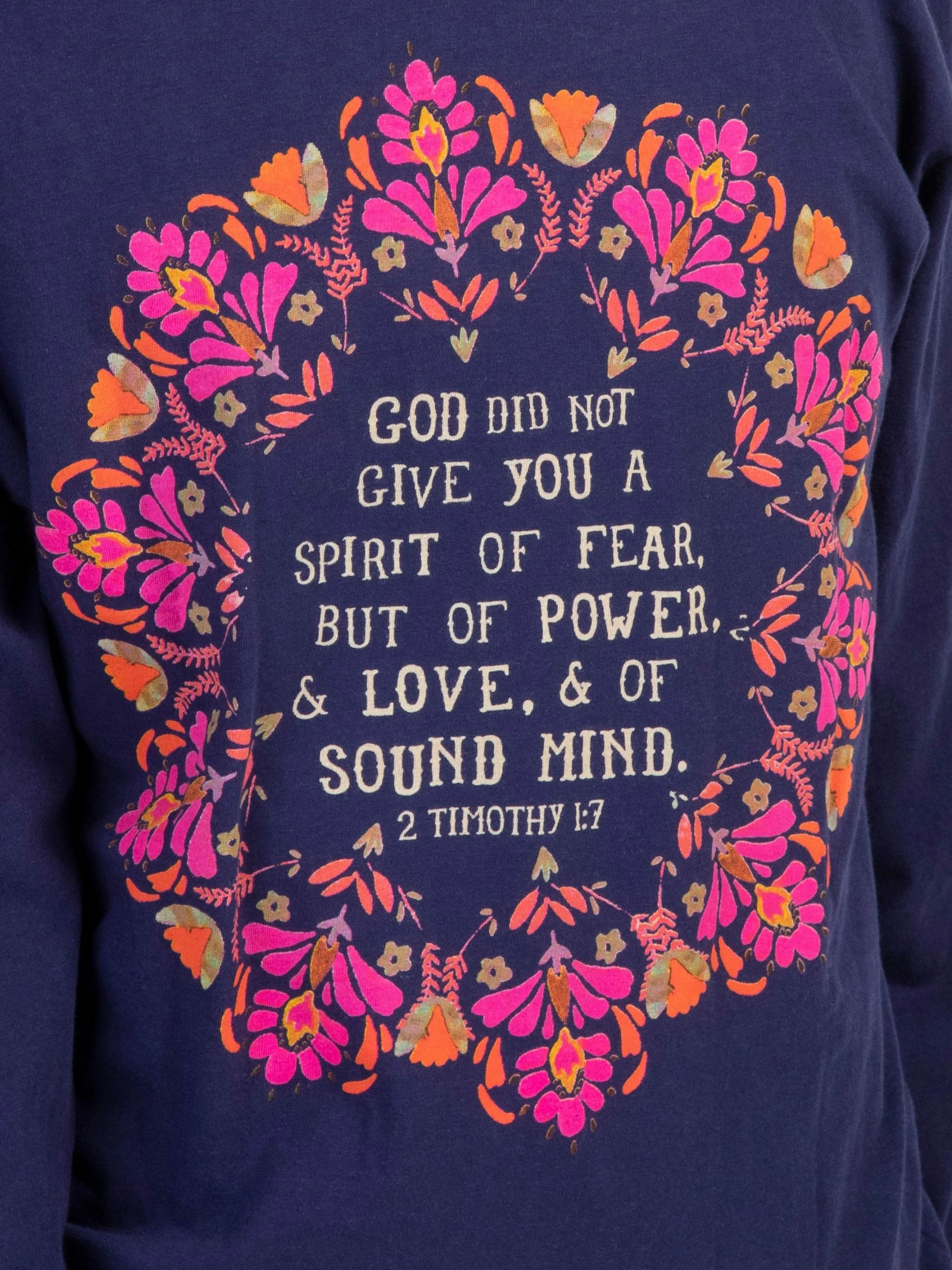 Natural Life Long Sleeve Comfy Tee Shirt - God Did Not Give 4 Natural Life Long Sleeve Comfy Tee Shirt - God Did Not Give - Image 2