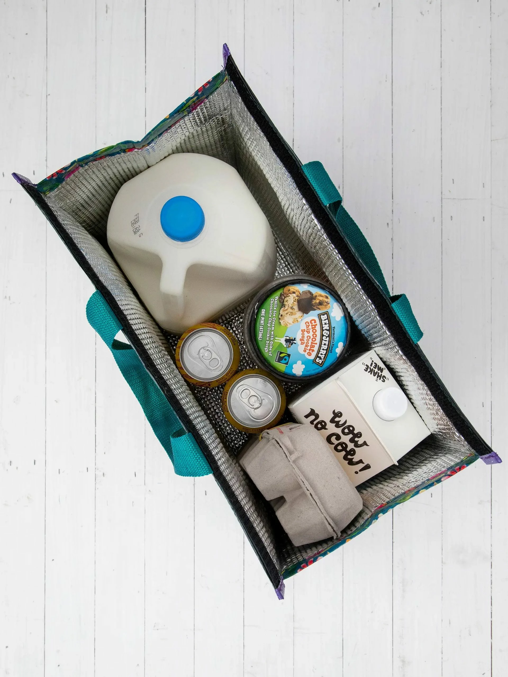 Natural Life Insulated Cooler Tote - Good Vibes Only 5 Natural Life Insulated Cooler Tote - Good Vibes Only - Image 3