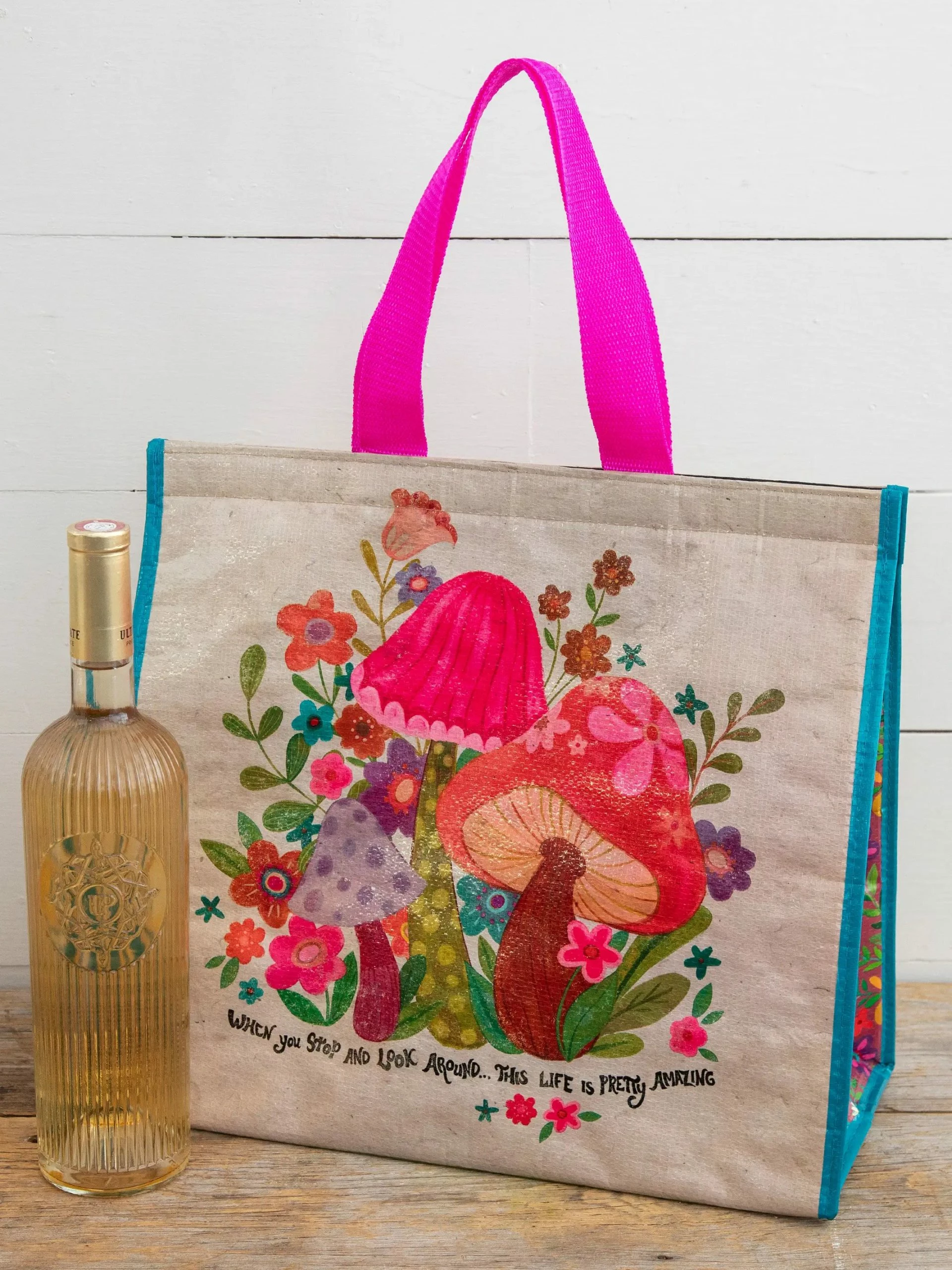 Natural Life Insulated Cooler Tote - Life Is Amazing 4 Natural Life Insulated Cooler Tote - Life Is Amazing - Image 2