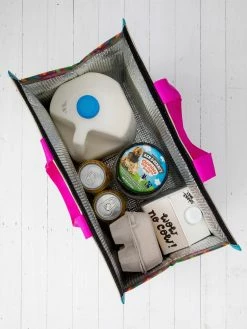 Natural Life Insulated Cooler Tote - Life Is Amazing 8 Natural Life Insulated Cooler Tote - Life Is Amazing -Natural Life Shop GBAG000056 3