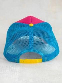 Natural Life Adjustable Trucker Hat - Happy -Natural Life Shop HAT000034 1