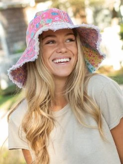 Natural Life Canvas Bucket Hat - Patchwork