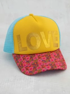 Natural Life Adjustable Trucker Hat - Love