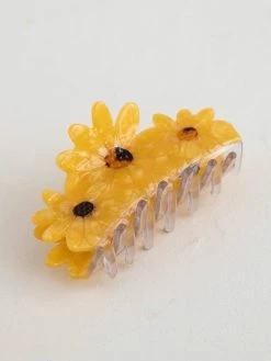 Natural Life Sunflower Hair Claw