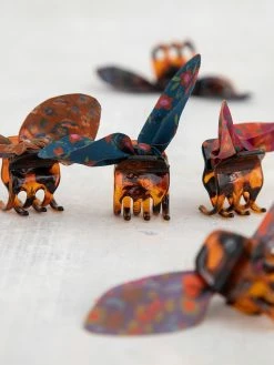 Natural Life Mini Hair Claw Clips, Set Of 5 - Multicolored -Natural Life Shop HCL139 A2