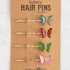 Natural Life Bobby Pins, Set Of 4 - Butterfly 2 Natural Life Bobby Pins, Set Of 4 - Butterfly -Natural Life Shop HCL152