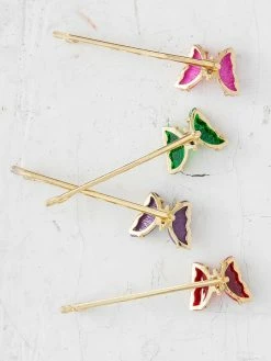 Natural Life Bobby Pins, Set Of 4 - Butterfly -Natural Life Shop HCL152 2