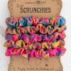 Natural Life Mixed Print Scrunchie Set - Pink -Natural Life Shop HDBN000020