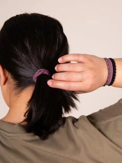 Natural Life Textured Hair Ties, Set Of 10 - Tan -Natural Life Shop HDBN494 2