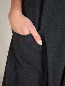 Natural Life Nomad Knit Jumpsuit - Charcoal -Natural Life Shop JUMP413 2