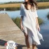 Natural Life Marrakesh Kaftan - White -Natural Life Shop KFT028