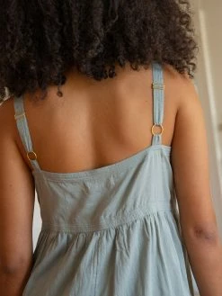 Natural Life Sidney Maxi Dress - Dusty Light Blue -Natural Life Shop LHDRS1924 3