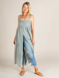 Natural Life Sidney Maxi Dress - Dusty Light Blue -Natural Life Shop LHDRS1924 4