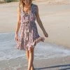 Natural Life Havana Nights Dress - Ivory Red Floral 1 Natural Life Havana Nights Dress - Ivory Red Floral -Natural Life Shop LHDRS2024