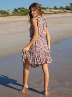 Natural Life Havana Nights Dress - Ivory Red Floral 8 Natural Life Havana Nights Dress - Ivory Red Floral -Natural Life Shop LHDRS2024 2