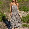 Natural Life Nina Maxi Dress - Multi Floral -Natural Life Shop LHDRS2059