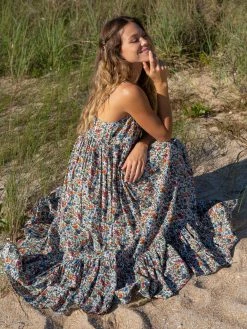 Natural Life Nina Maxi Dress - Multi Floral -Natural Life Shop LHDRS2059 2