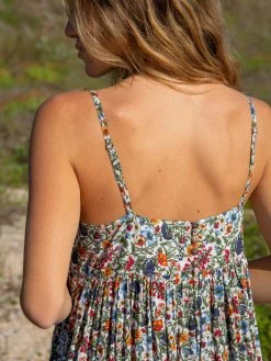 Natural Life Nina Maxi Dress - Multi Floral -Natural Life Shop LHDRS2059 3