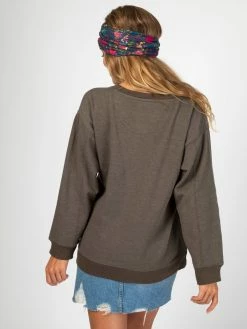 Natural Life Comfy Pocket Sweatshirt - Be Happy -Natural Life Shop Pocket Sweatshirt Be Happy a3