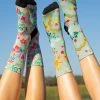 Natural Life Printed Weekend Sock Set, Set Of 2 - Multi Rainbow -Natural Life Shop SOCK000047 3