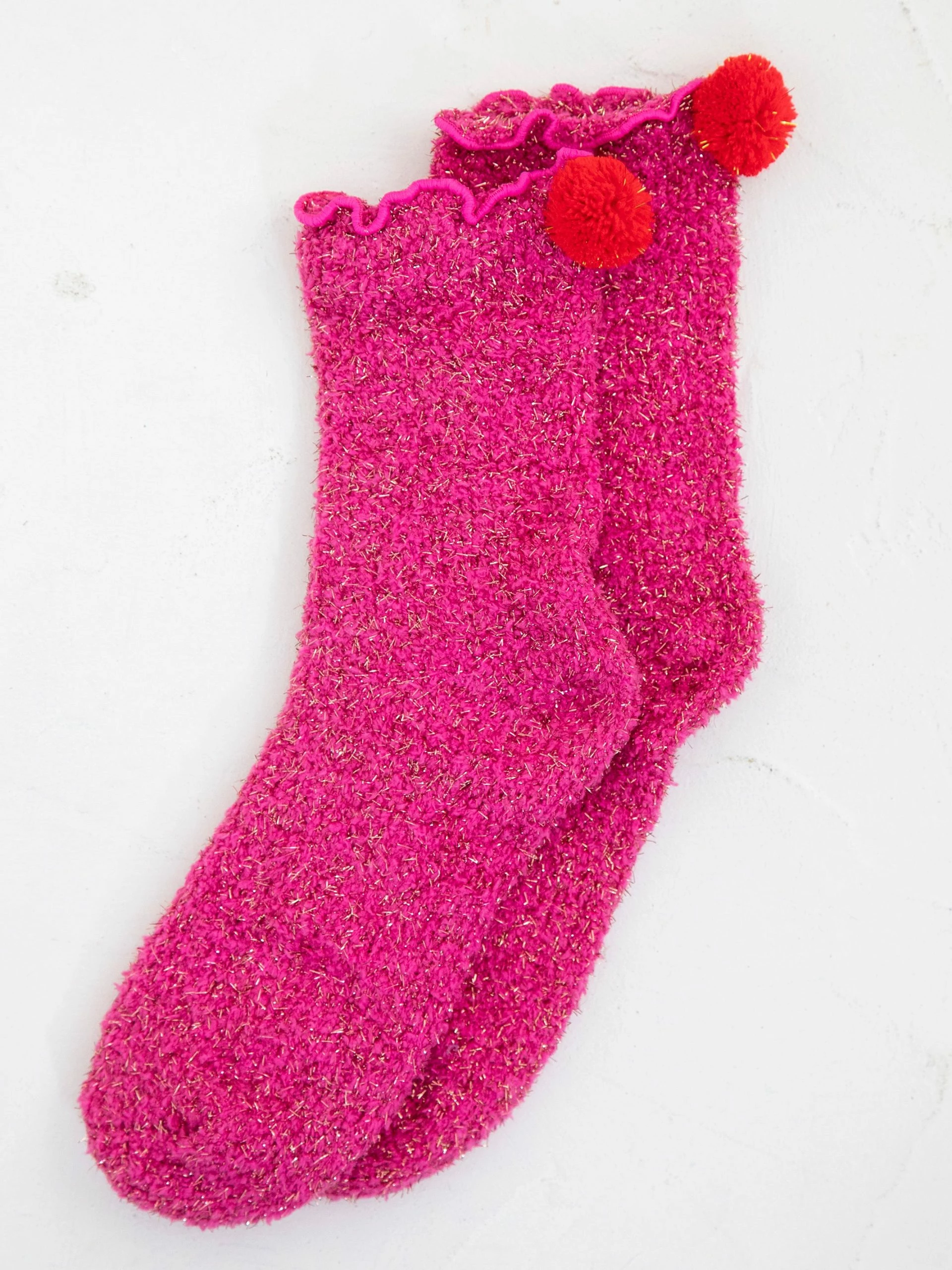 Natural Life Cozy Cupcake Socks - Red Happy Birthday 5 Natural Life Cozy Cupcake Socks - Red Happy Birthday - Image 3