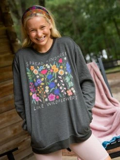 Natural Life Comfy Pocket Sweatshirt - Spread Kindness