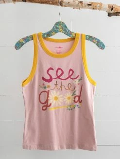 Natural Life Ringer Tank Top - See The Good -Natural Life Shop TEE000611