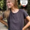Natural Life All Day Tee Shirt - Charcoal -Natural Life Shop TOP630
