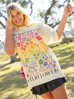 Natural Life Chandler Tee Shirt Dress - Spread Kindness