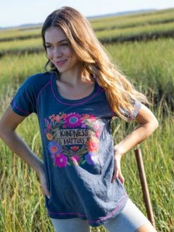 Natural Life Boho Tee Shirt - Kindness Matters