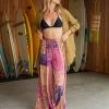 Natural Life Patchwork Wide-Leg Pant - Multicolor -Natural Life Shop VP3A0360