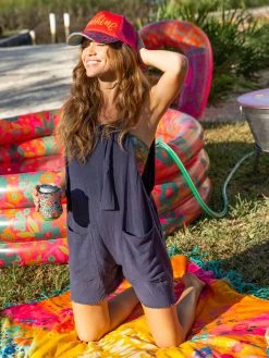 Natural Life Carly Romper - Navy -Natural Life Shop VP3A0556