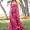 Natural Life Darcy Maxi Dress - Pink Retro Floral -Natural Life Shop VP3A0680 ca7340c4 bae1 495a b47e 9e664c0d9534