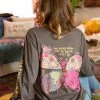 Natural Life Long Sleeve Comfy Tee Shirt - Wings Exist -Natural Life Shop VP3A1858