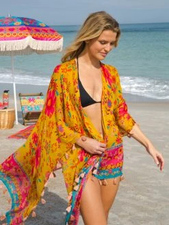 Natural Life Meera Convertible Kimono - Gold 9 Natural Life Meera Convertible Kimono - Gold -Natural Life Shop VP3A4014
