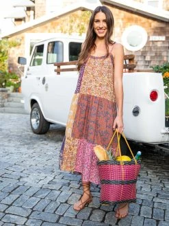 Natural Life Katya Woven Market Tote - Lemon Multicolor 9 Natural Life Katya Woven Market Tote - Lemon Multicolor -Natural Life Shop VP3A5452