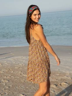 Natural Life Riley Dress - Pink Multi Floral -Natural Life Shop VP3A6454