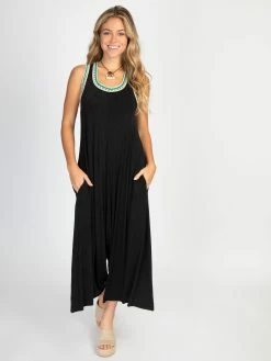 Natural Life Willow Jumpsuit - Charcoal 10 Natural Life Willow Jumpsuit - Charcoal -Natural Life Shop Willow Jumpsuit 20Charcoal A2